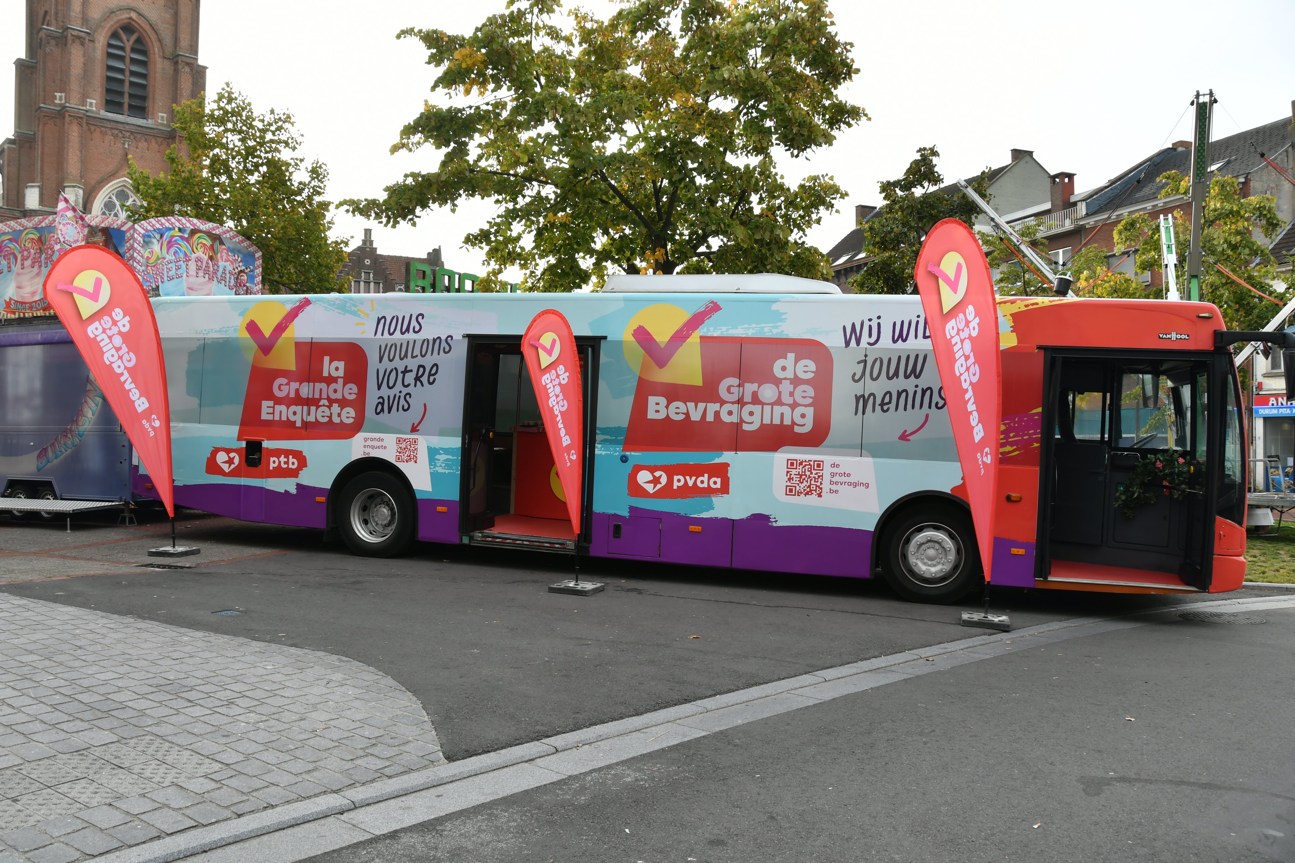 Bus.Beachvlag